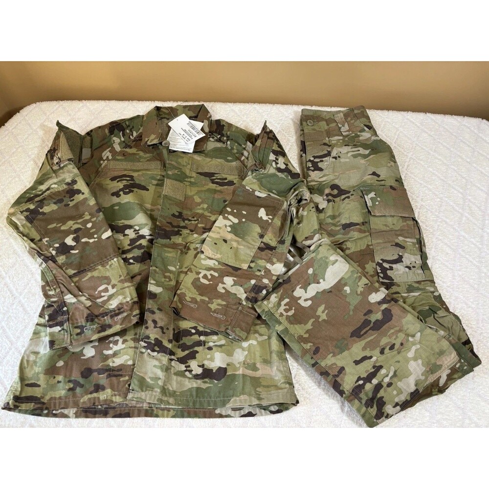 New With Tags Insect Shield Camo Military Uniform Set Jacket/Pants Size Small